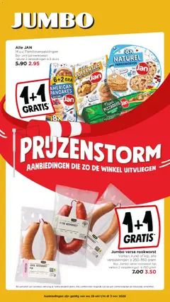 Voorbeeld van Jumbo folder van winkel Jumbo geldig vanaf 28-10-2026