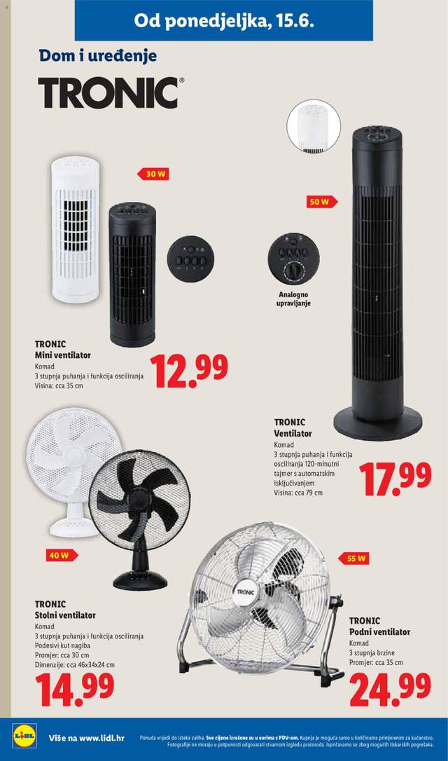 Novi Lidl katalog od 15.06.