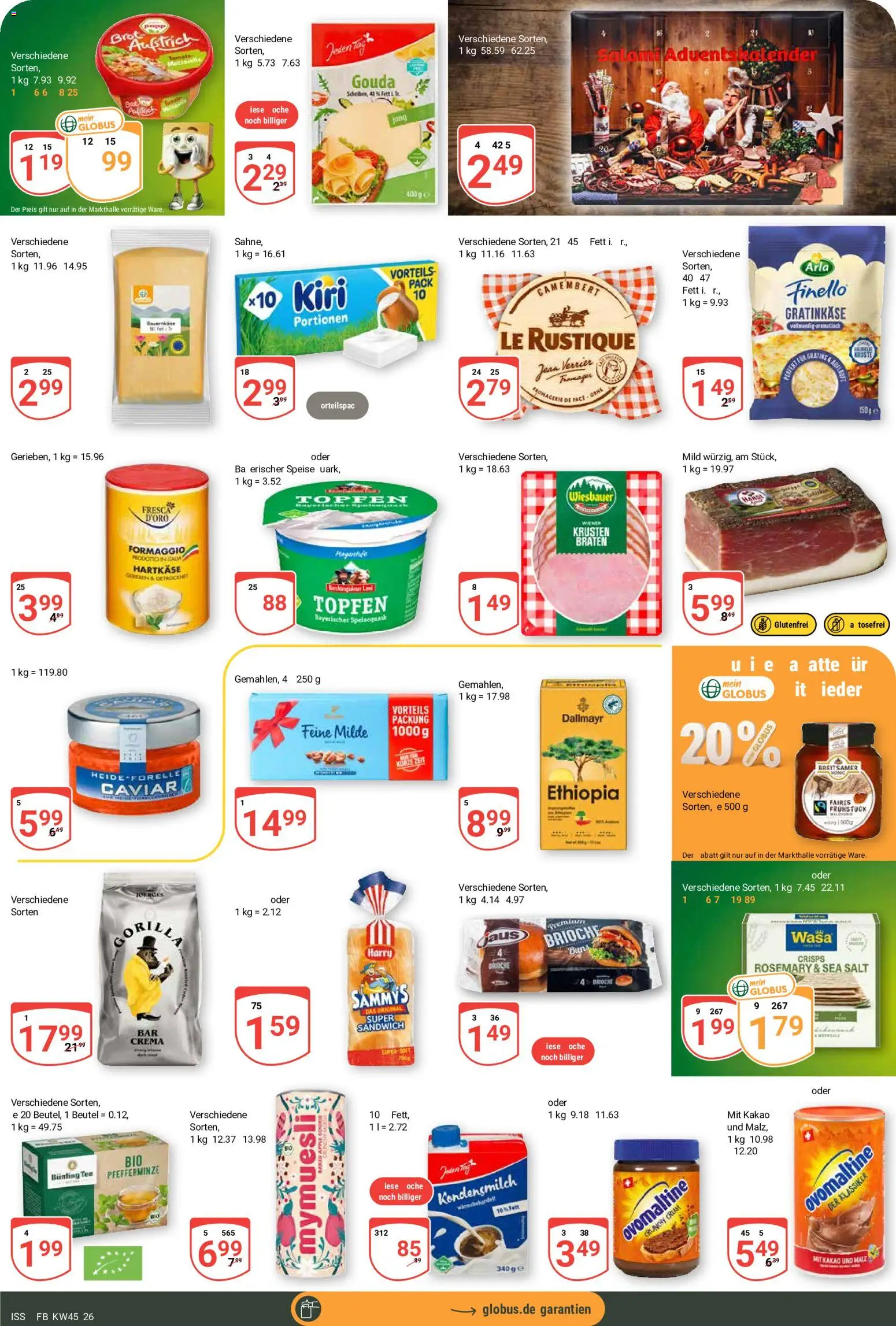 Vorschau von dem Prospekt des Geschäftes Globus, gültig ab dem 02.11.2026