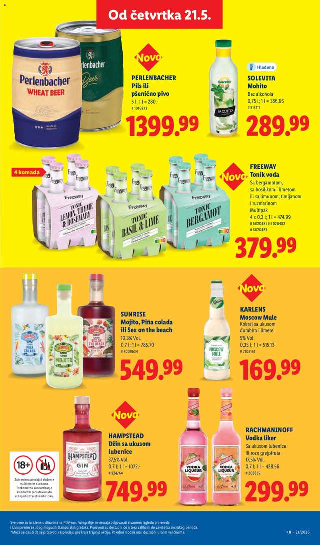 Novi Lidl katalog od 21.05.