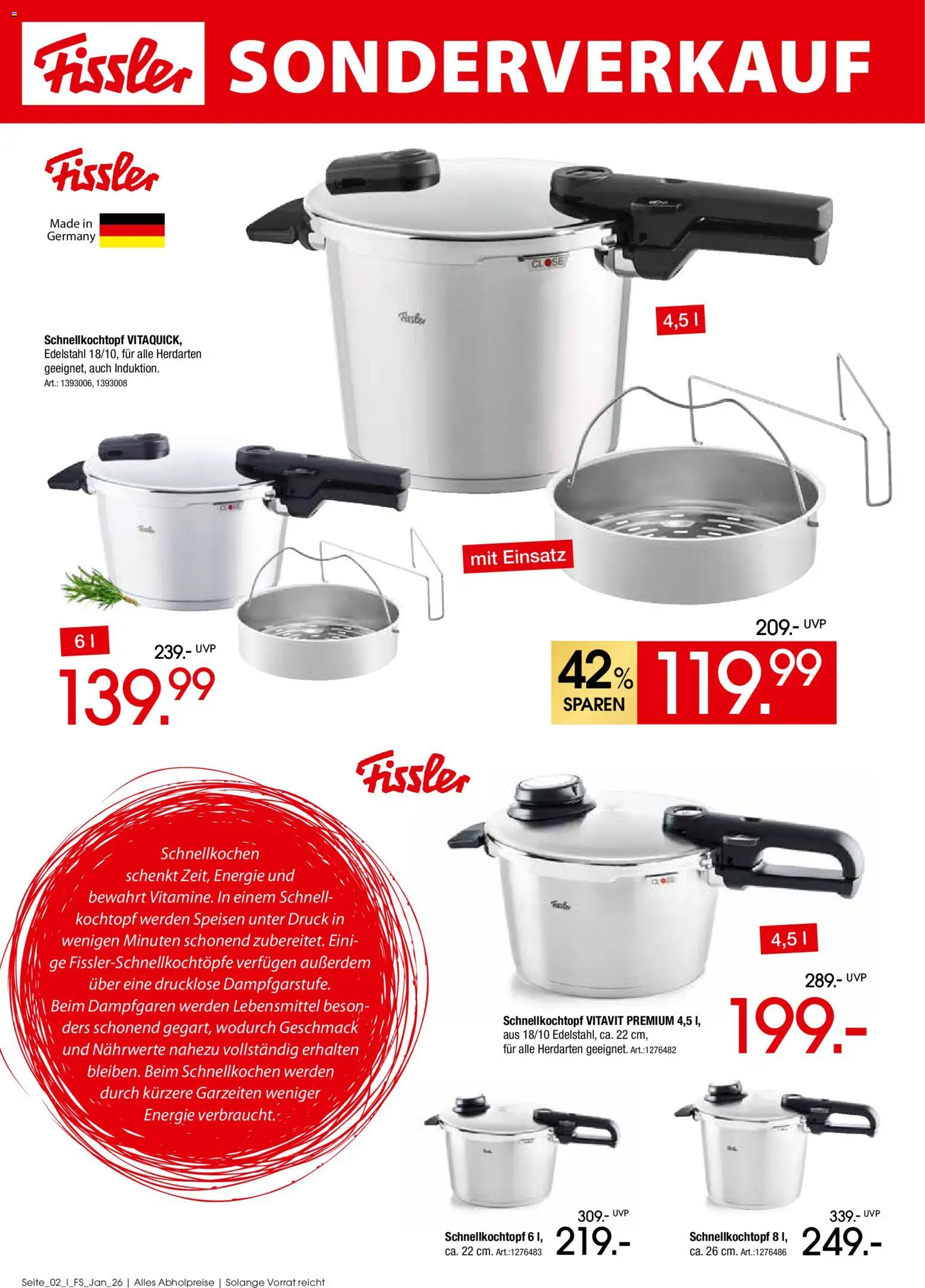 Vorschau von dem Prospekt des Geschäftes Zurbrüggen, gültig ab dem 26.01.2026