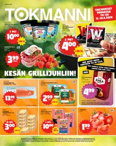 Kaupan Tokmanni Tokmanni ruokatarjoukset esikatselu, voimassa 11/06/2026
