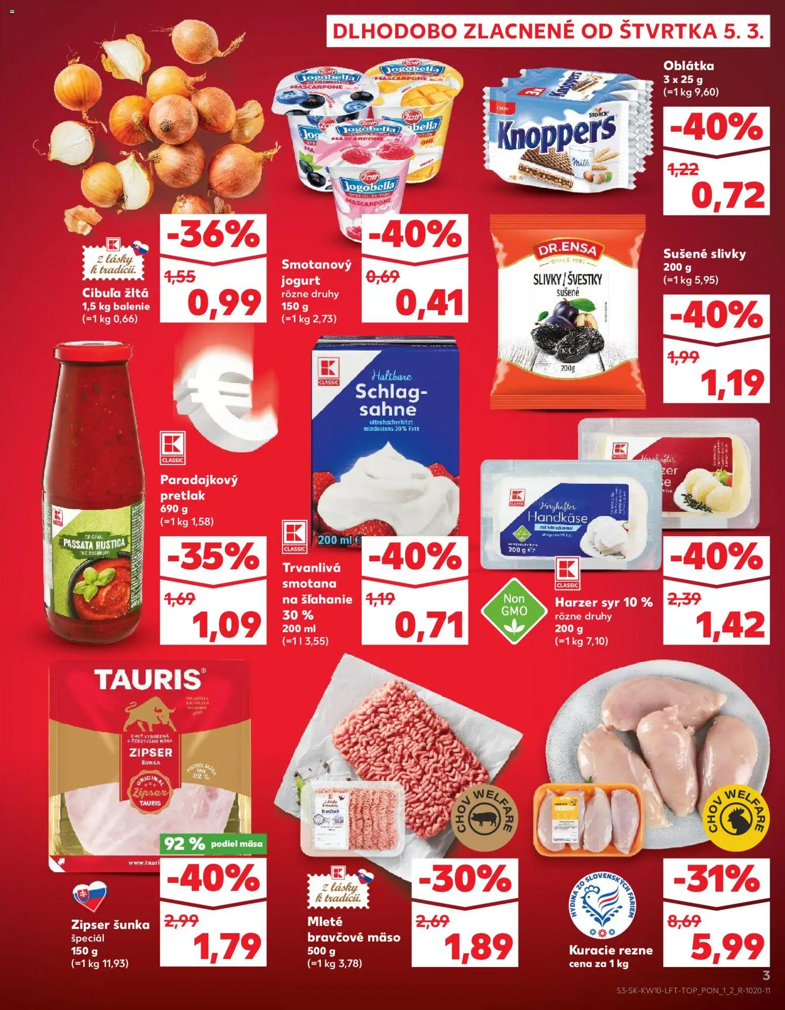 Náhľad Kaufland letáku platného od 05.03.2026