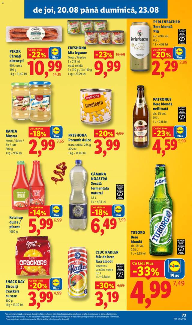 Noul catalog Lidl de la 17.08.
