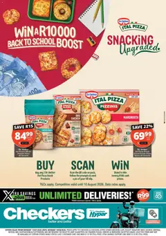 Preview of Checkers flyer valid from 13/07/2026