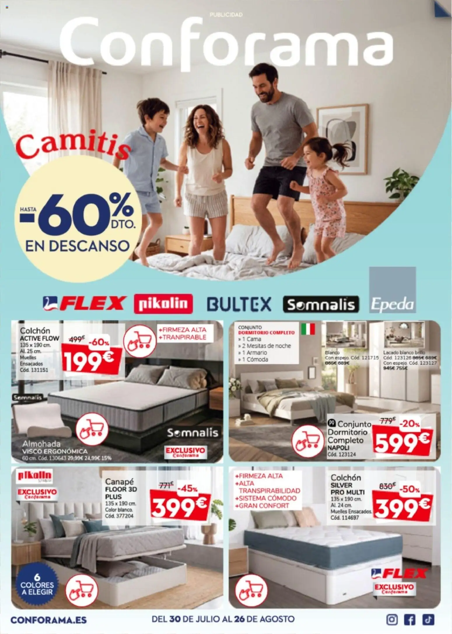 Vista previa del folleto de la tienda Conforama válido desde el 30/07/2026 