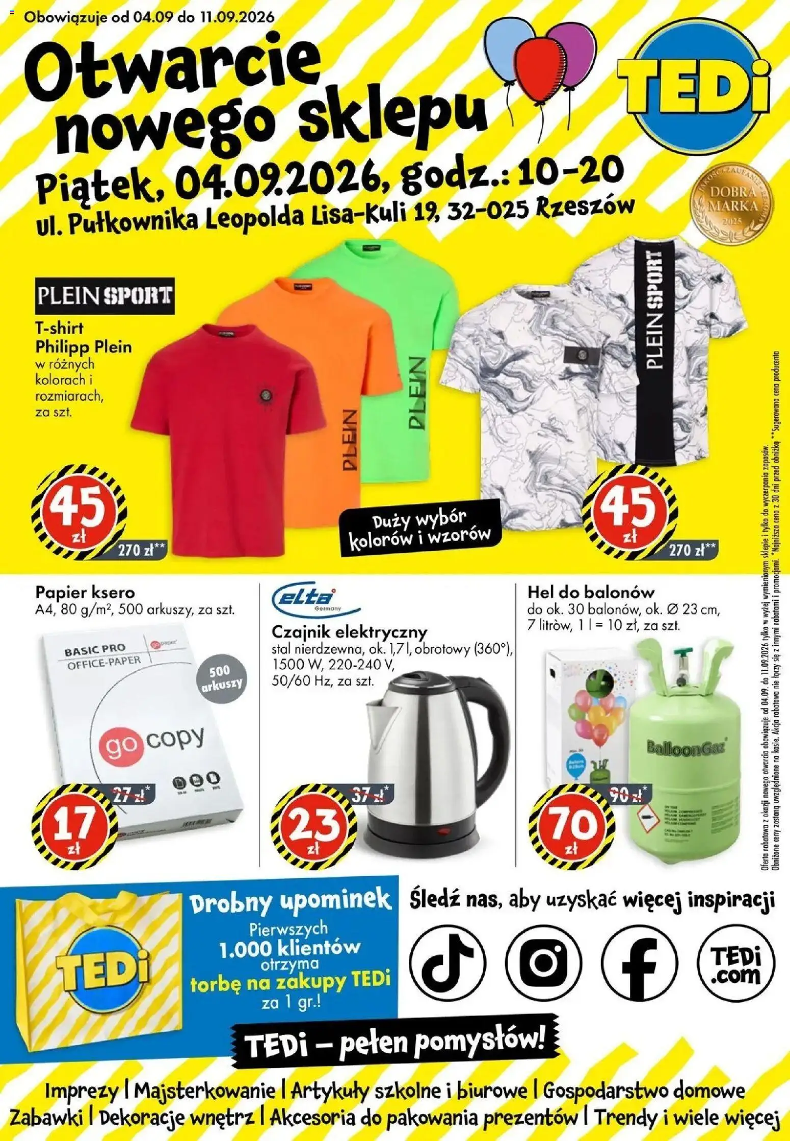 Pogląd gazetki "TEDi gazetka - Rzeszów" ze sklepu TEDi ważnej od 04.09.2026