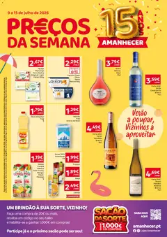 Pré-visualização do folheto da loja Amanhecer válida a partir de 09/07/2026
