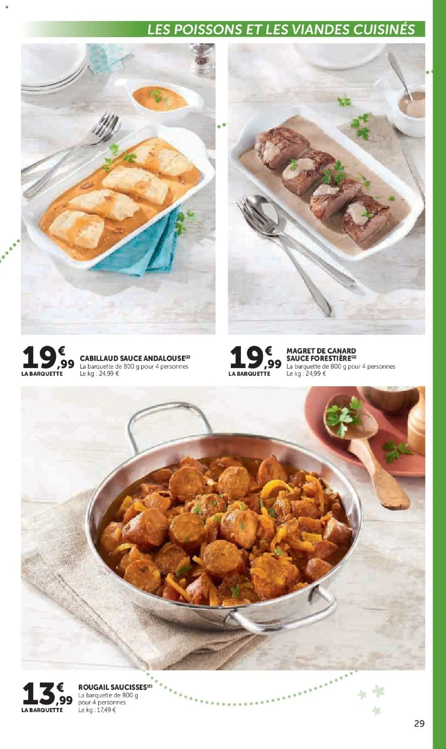 Prévisualisation de Super U - La carte Printemps Été du magasin Super U formulaire valide 03/03/2026 - Poissons, Magret de canard, Canard
