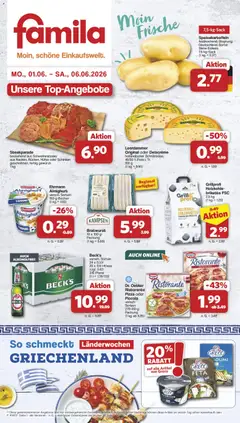 Vorschau von dem Prospekt des Geschäftes Famila Nordwest, gültig ab dem 01.06.2026