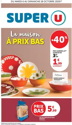 Prévisualisation de Super U - La Maison à prix bas du magasin Super U formulaire valide 06/10/2026