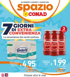 Anteprima dell'opuscolo Spazio Conad volantino Extra Convenienza dal negozio Spazio Conad valido da 05/06/2026