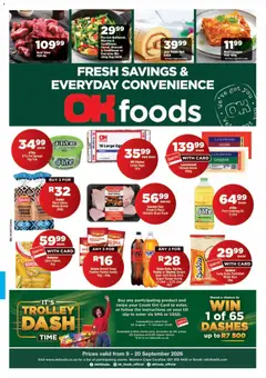 Preview of OK Foods flyer valid from 09/09/2026