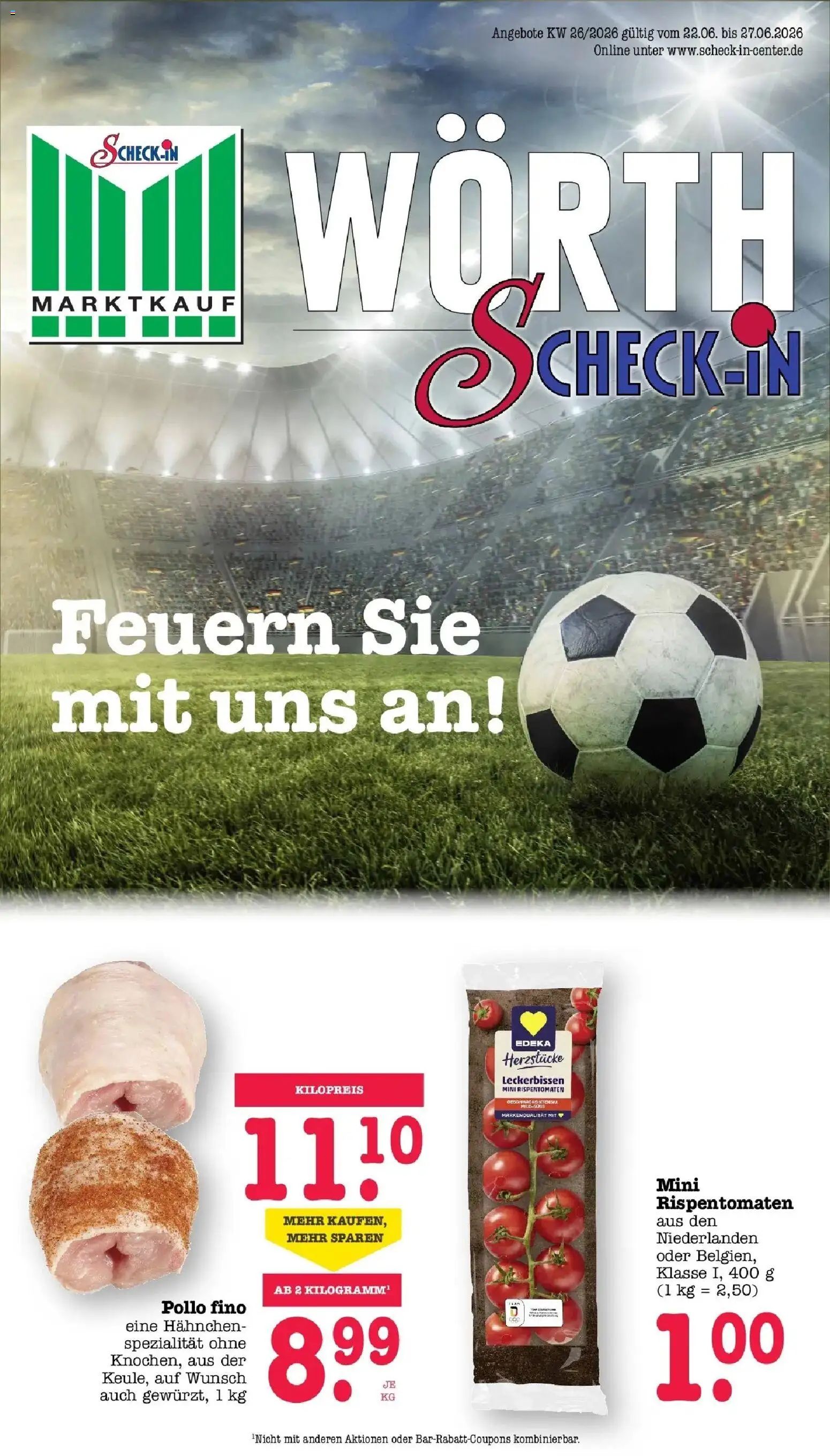 Vorschau von dem Prospekt des Geschäftes Marktkauf, gültig ab dem 21.06.2026