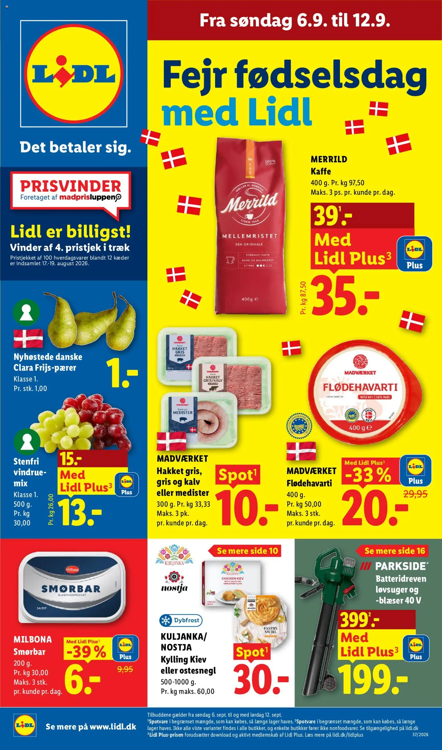 Eksempel på tilbudsavis Lidl - Tilbudsavis fra butik Lidl gyldig fra 06/09/2026