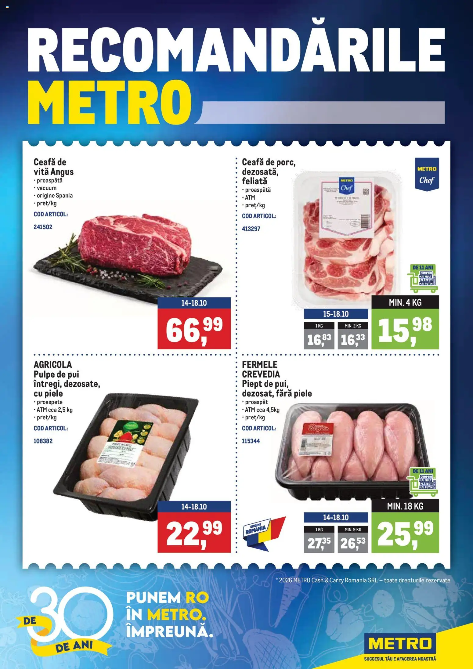 Previzualizarea de cataloage: Metro Metro Catalog valabil de la 12.10.2026
