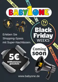 Vorschau von dem Prospekt des Geschäftes BabyOne, gültig ab dem 22.10.2026