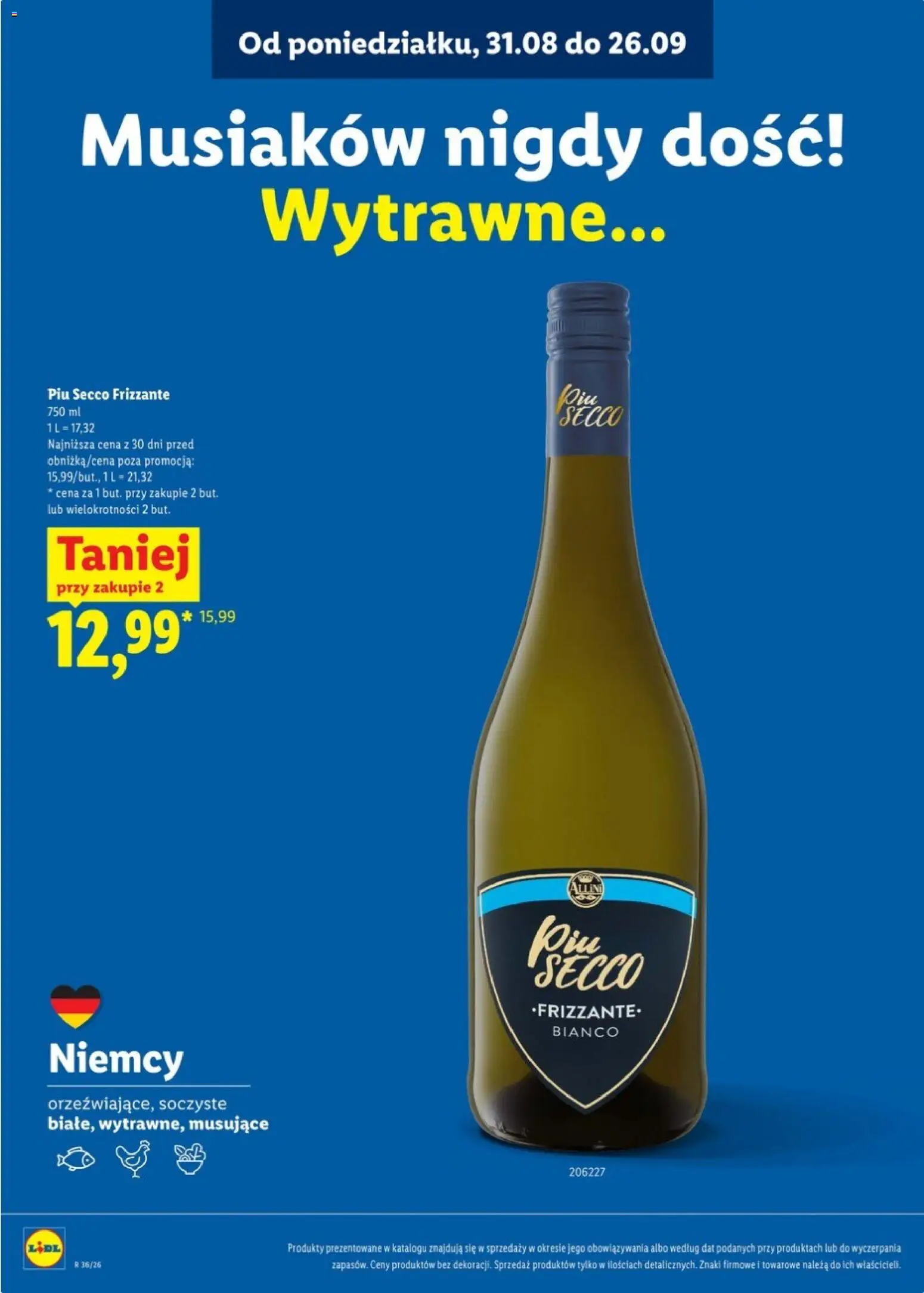 Pogląd gazetki "Lidl Katalog karta win" ze sklepu Lidl ważnej od 31.08.2026