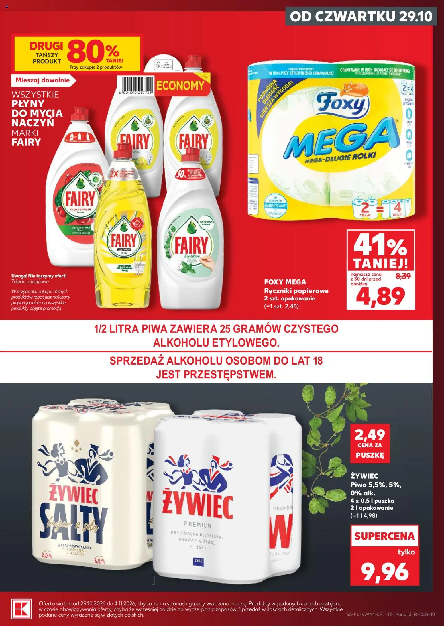 Pogląd gazetki "Kaufland gazetka" ze sklepu Kaufland ważnej od 29.10.2026