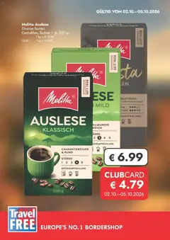 Vorschau von dem Prospekt des Geschäftes Travel Free, gültig ab dem 02.10.2026