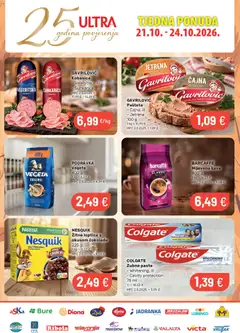 Pregled letka Ultra Gros Katalog trgovine Ultra Gros vrijedi od 21.10.2026