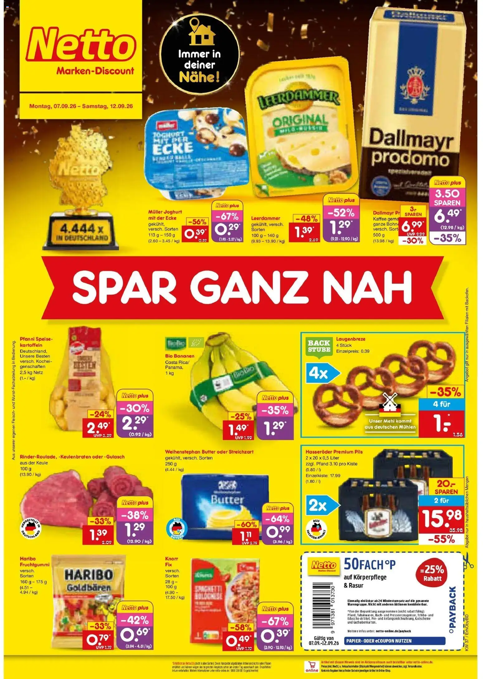 Vorschau von dem Prospekt des Geschäftes Netto Marken-Discount, gültig ab dem 07.09.2026