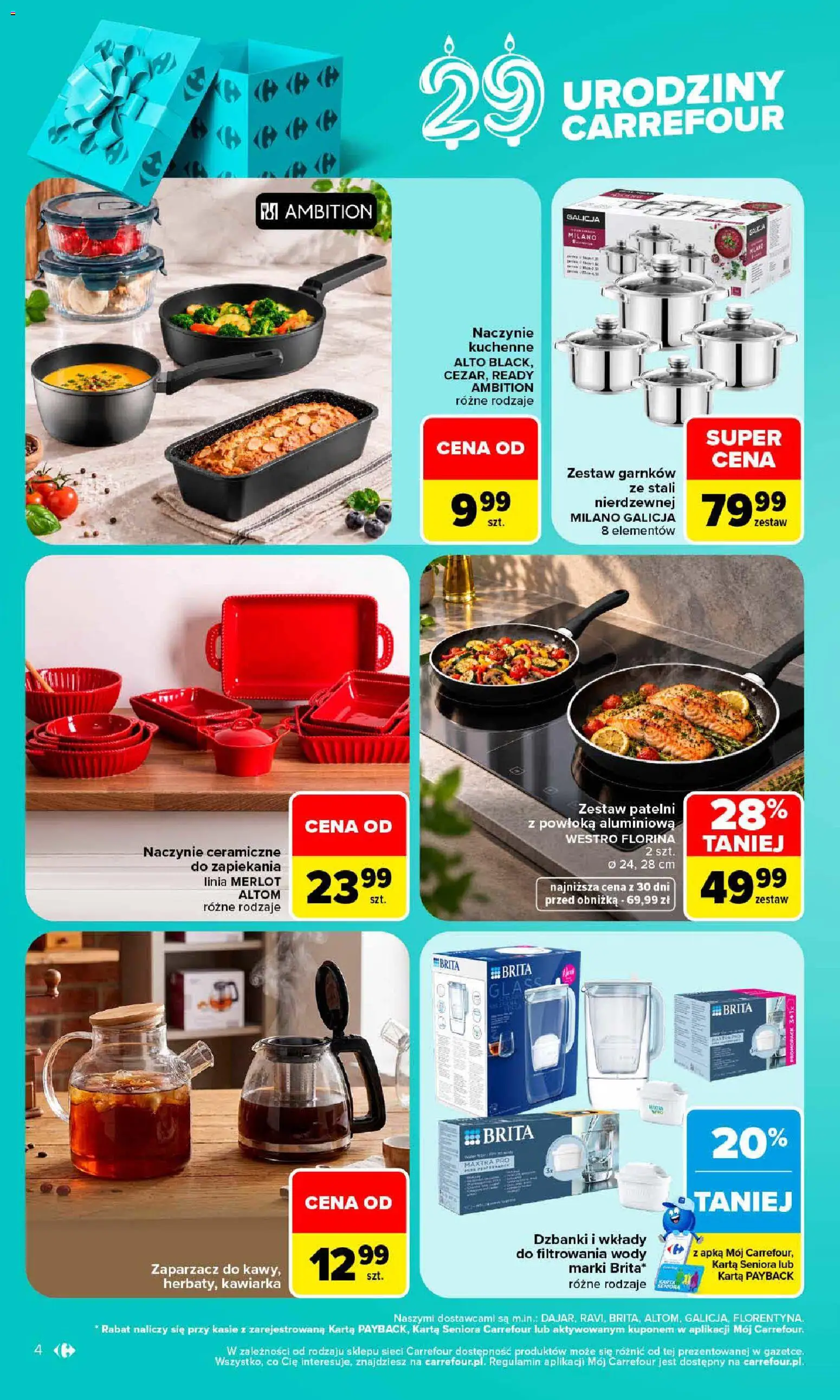 Pogląd gazetki "Carrefour gazetka - Same okazje" ze sklepu Carrefour ważnej od 19.10.2026 - Kawiarka, Karta, Merlot