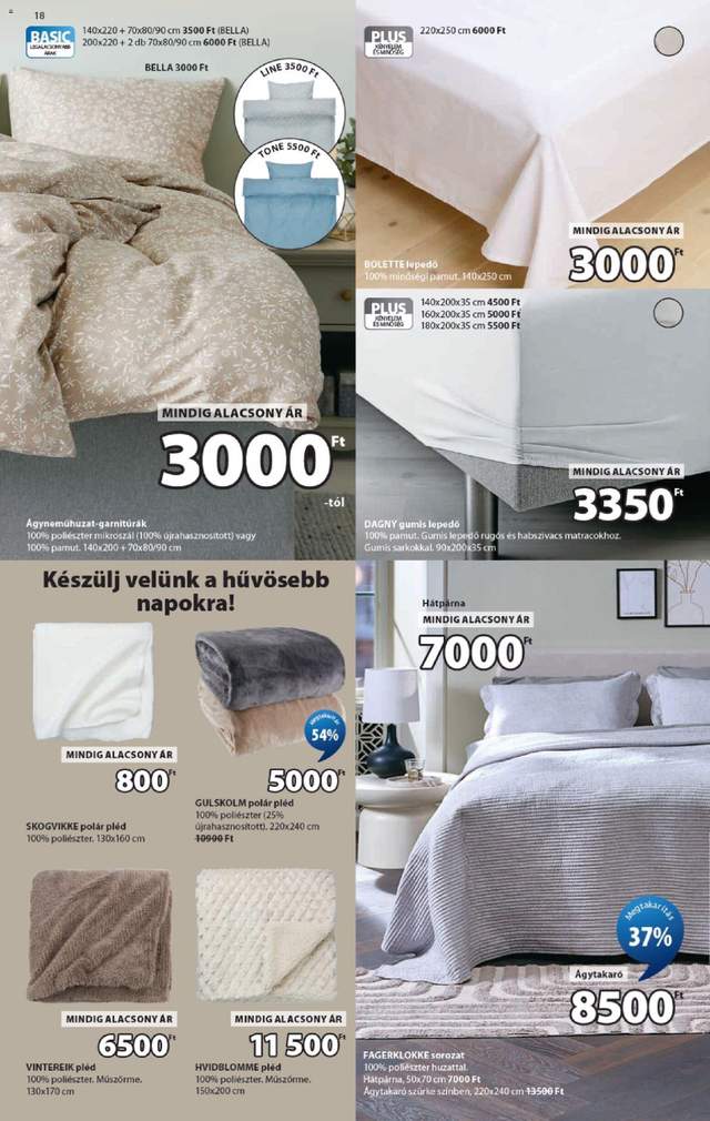 Új Jysk akciós újság 09.30.