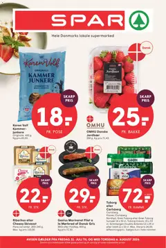 Eksempel på tilbudsavis Spar - Tilbudsavis uge 32 fra butik Spar gyldig fra 31/07/2026