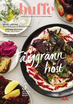 Förhandsgranska reklamblad ICA Maxi Buffé från butik ICA Maxi gäller från 01/09/2026