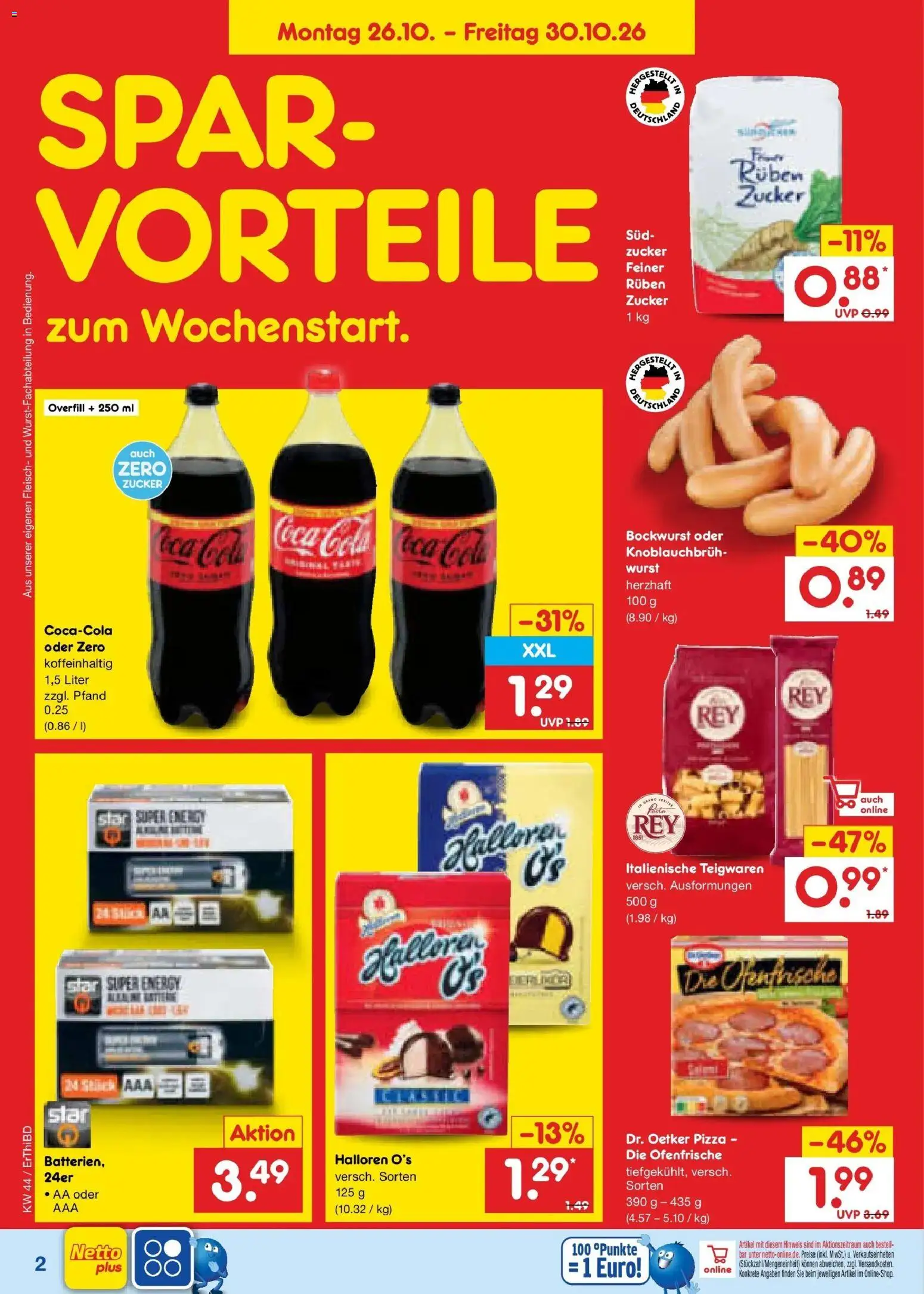 Vorschau von dem Prospekt des Geschäftes Netto Marken-Discount, gültig ab dem 26.10.2026