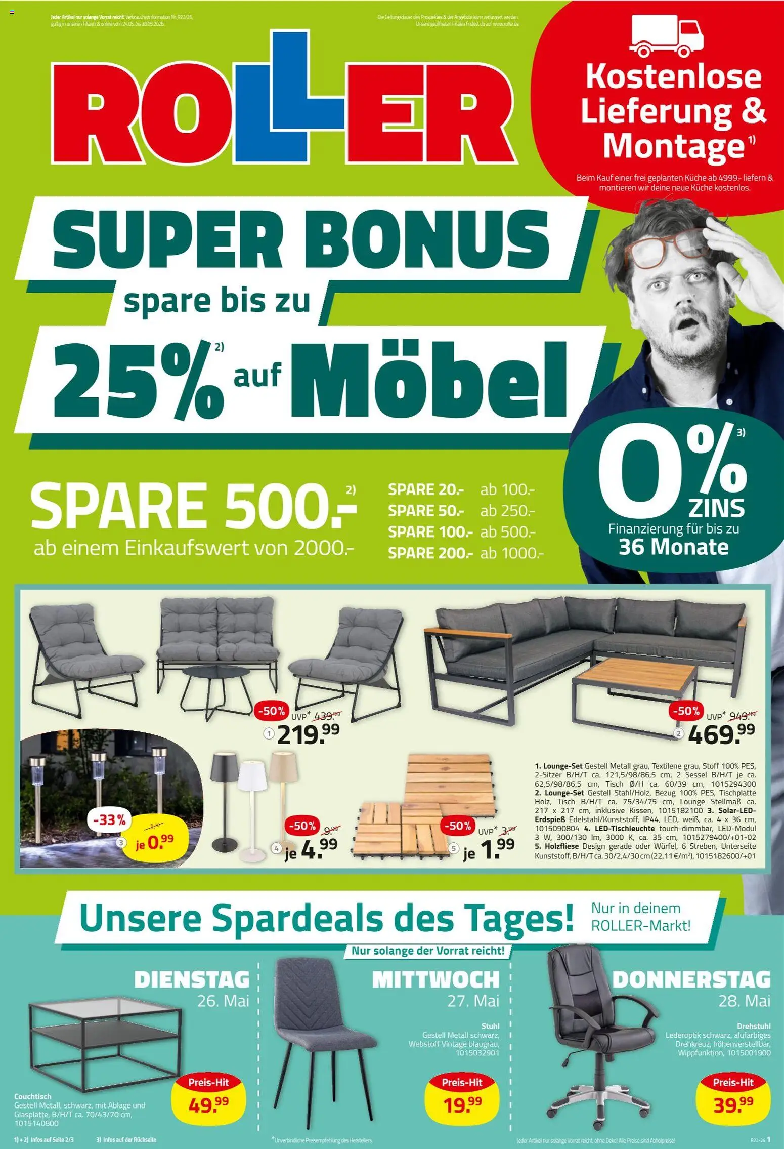 Vorschau von dem Prospekt des Geschäftes Roller, gültig ab dem 24.05.2026