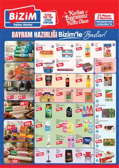 Bizim Toptan Bizim Toptan Katalog 21.05.2026 - Broşürünün önizlemesi