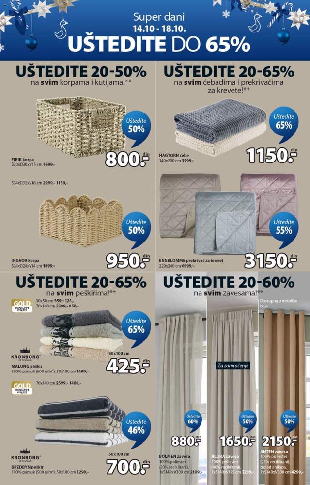 Novi Jysk katalog od 14.10.