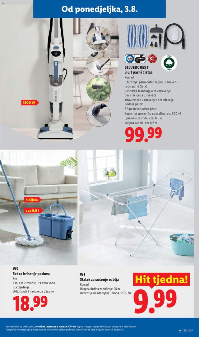 Novi Lidl katalog od 03.08.