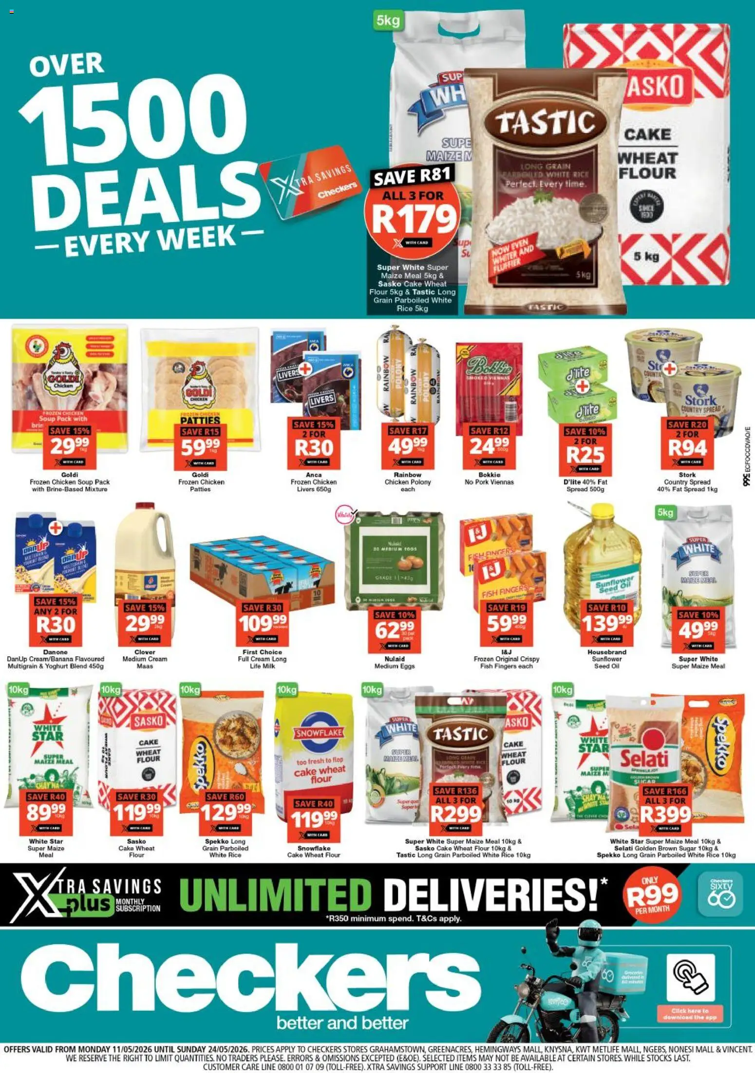 Preview of Checkers flyer valid from 11/05/2026