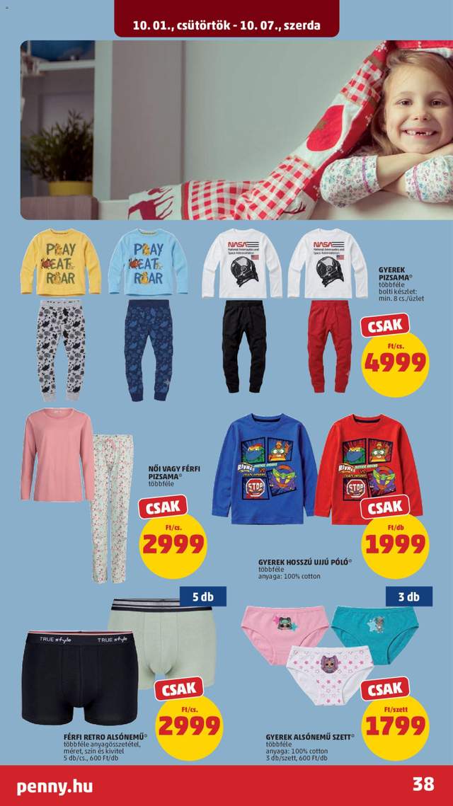 Új Penny akciós újság 10.01.