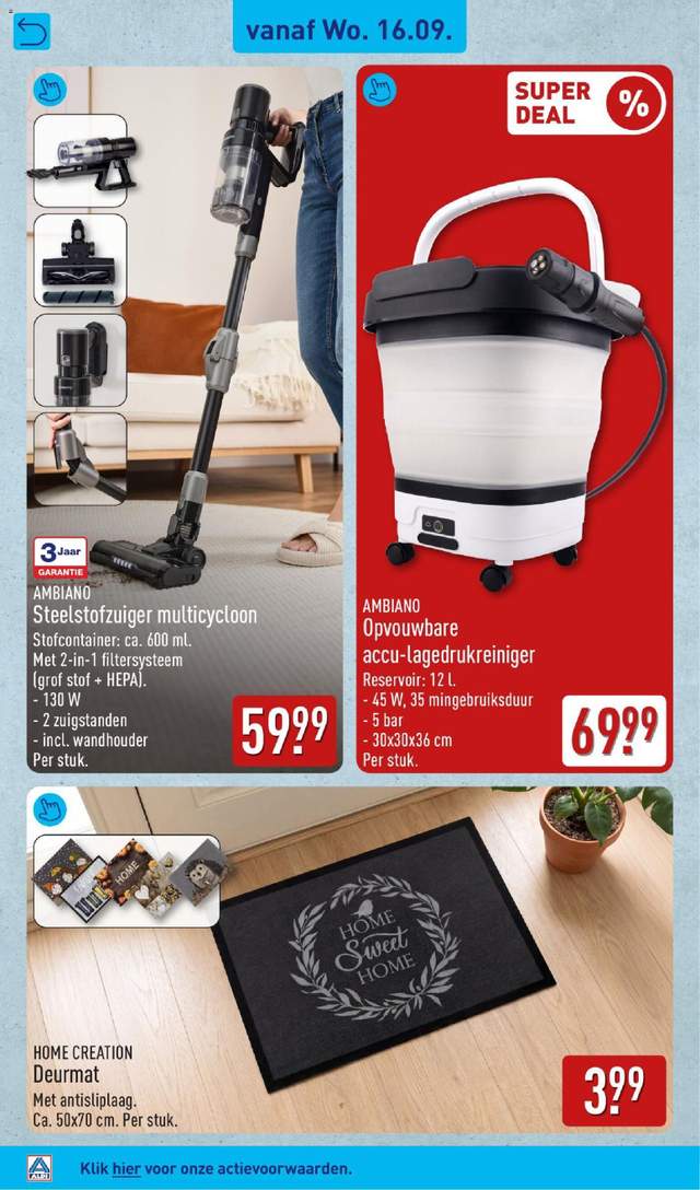 Nieuwe Aldi folder vanaf 14-09
