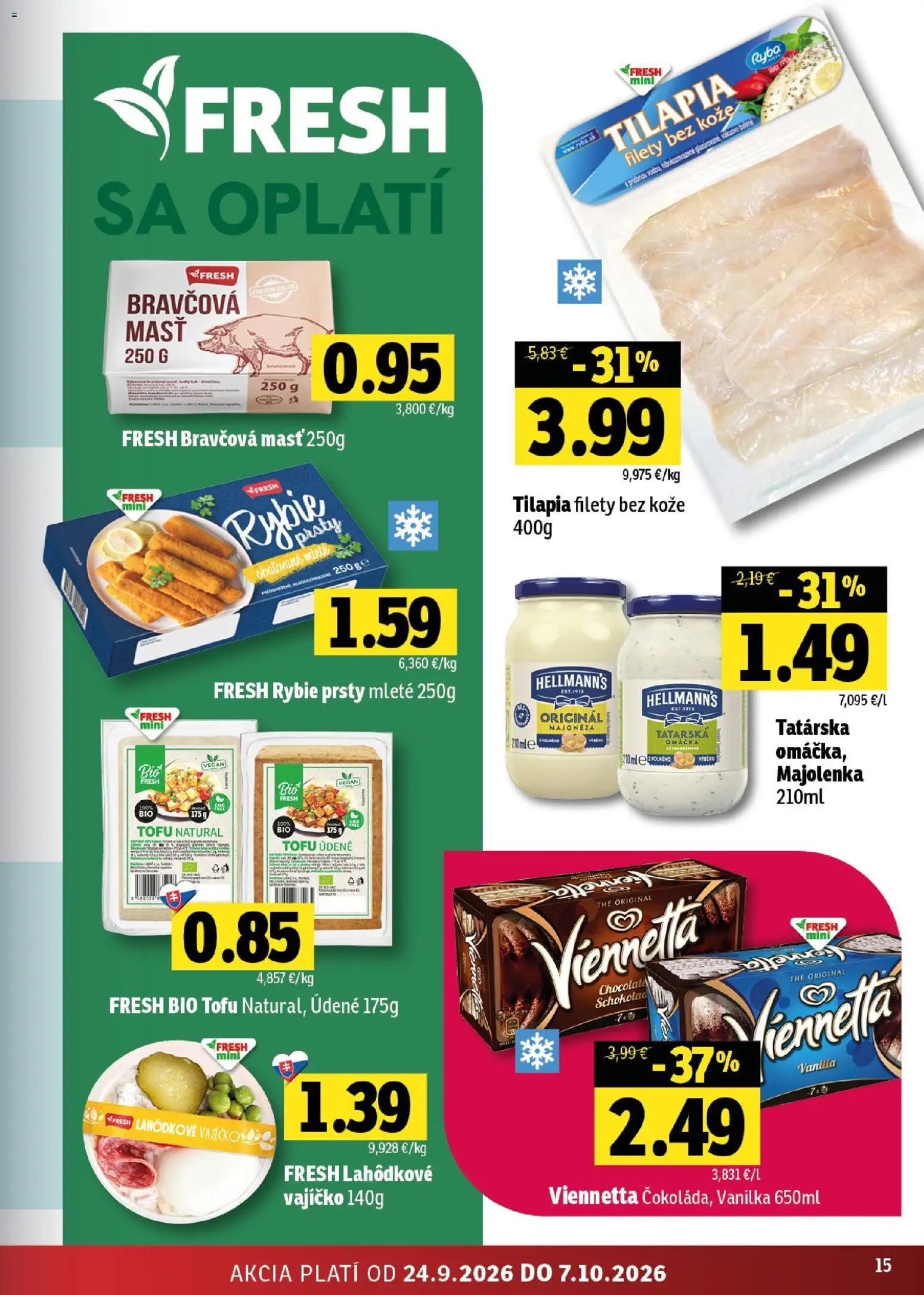 Náhľad Fresh letáku platného od 24.09.2026