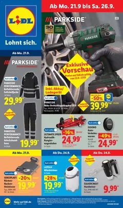 Náhled nabídky: Lidl Německo Lidl Německo leták platný od 21.09.2026