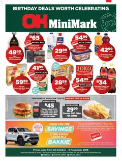 Preview of OK Foods flyer valid from 23/10/2026