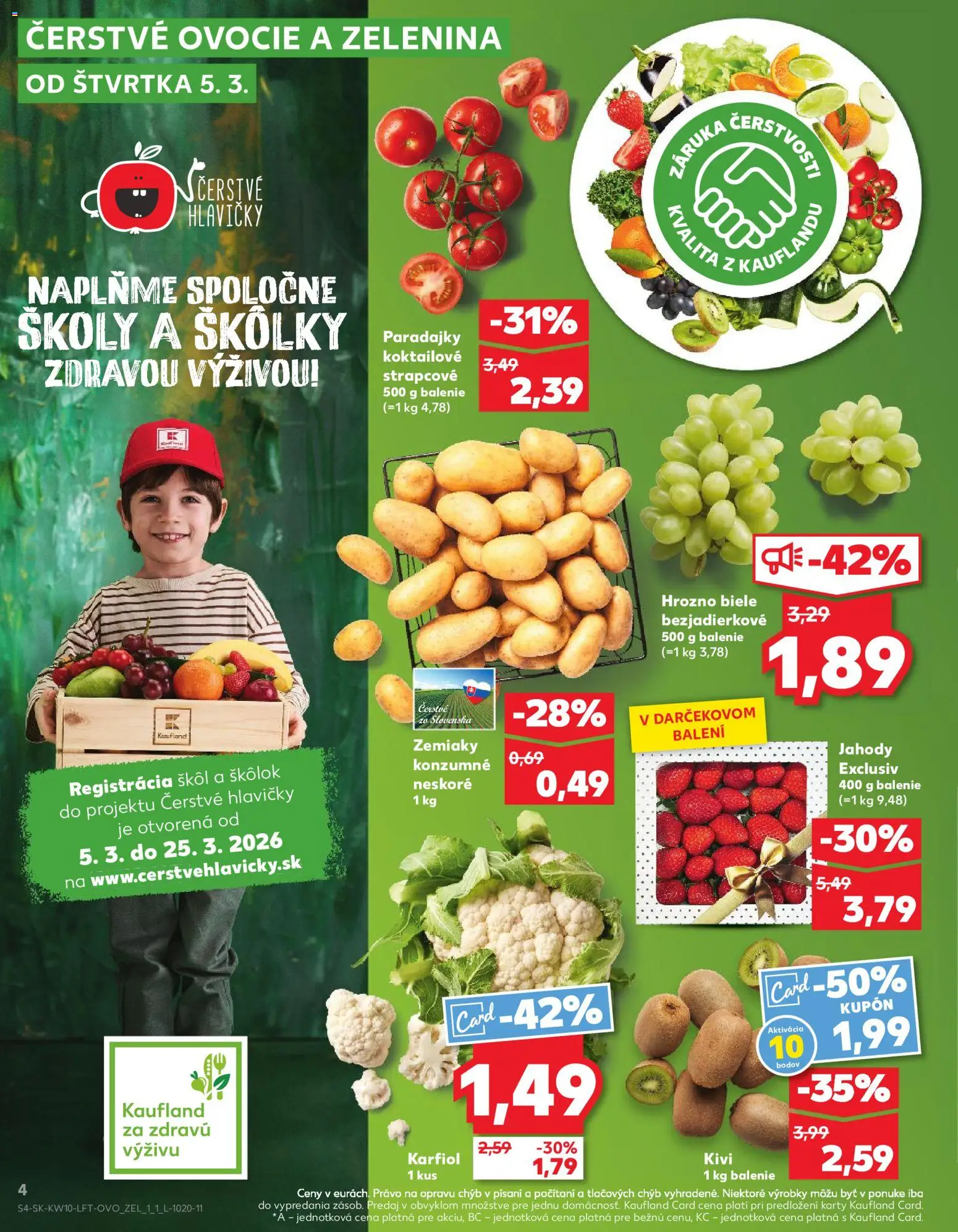 Náhľad Kaufland letáku platného od 05.03.2026