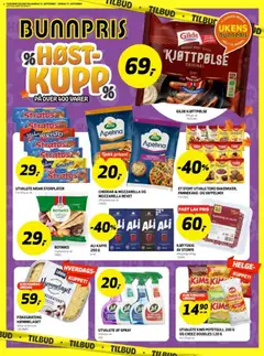 Forhåndsvis Bunnpris kundeavis fra butikk Bunnpris gyldig fra 21/09/2026