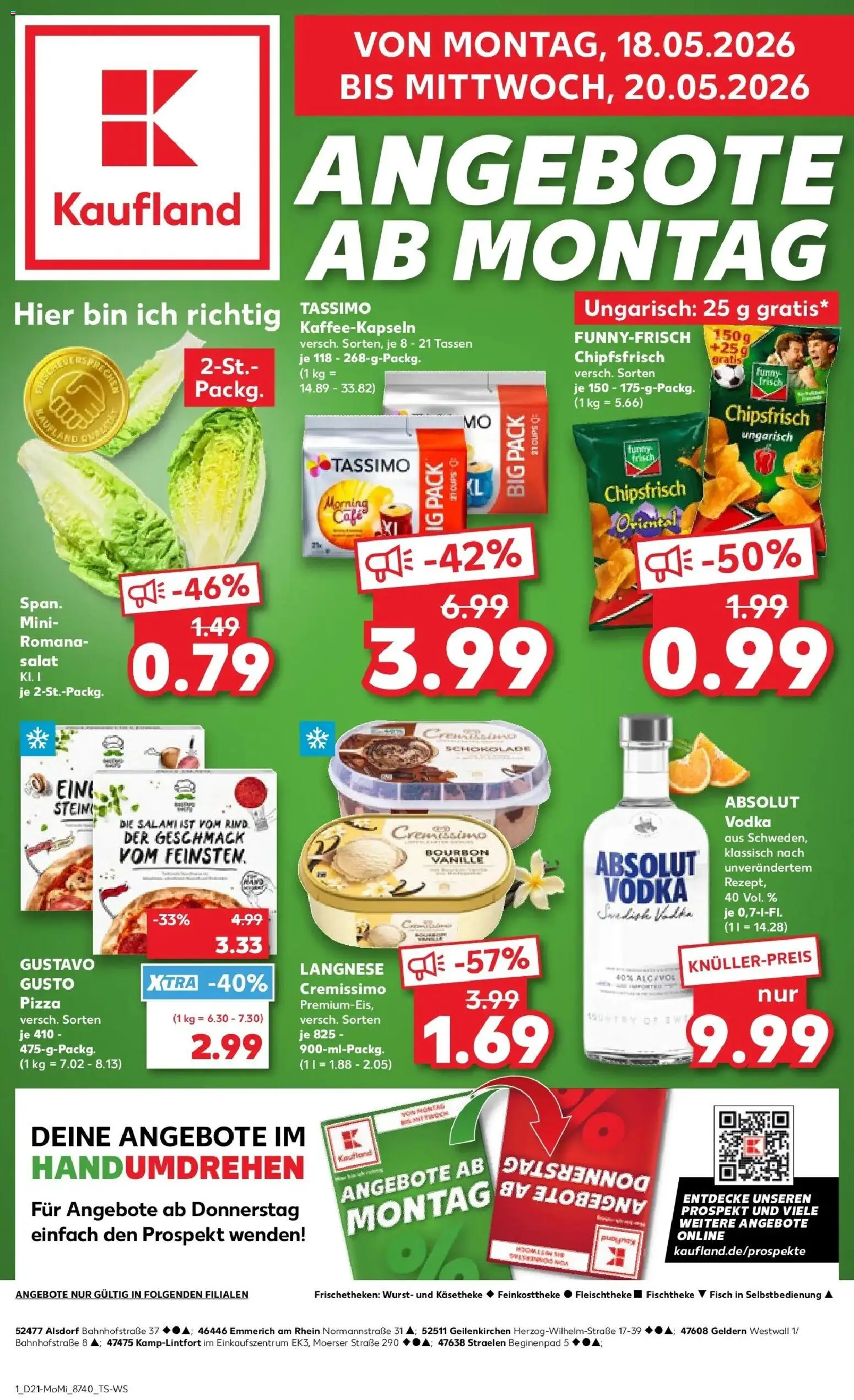 Vorschau von dem Prospekt des Geschäftes Kaufland, gültig ab dem 18.05.2026