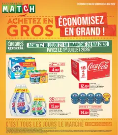 Prévisualisation de Match Supermarché Achetez en gros économisez en grand du magasin Match Supermarché formulaire valide 12/05/2026