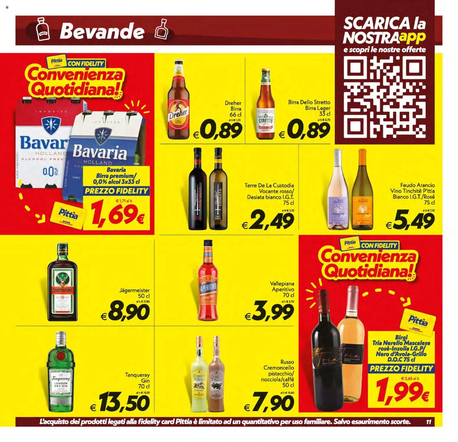 Anteprima dell'opuscolo SuperConveniente volantino Gela, Vittoria dal negozio SuperConveniente valido da 01/09/2026 - Aperitivo, The, Vino, Birra, Gin, Alcol, Bevande, Jägermeister