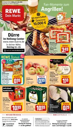 Vorschau von dem Prospekt des Geschäftes Rewe, gültig ab dem 21.06.2026