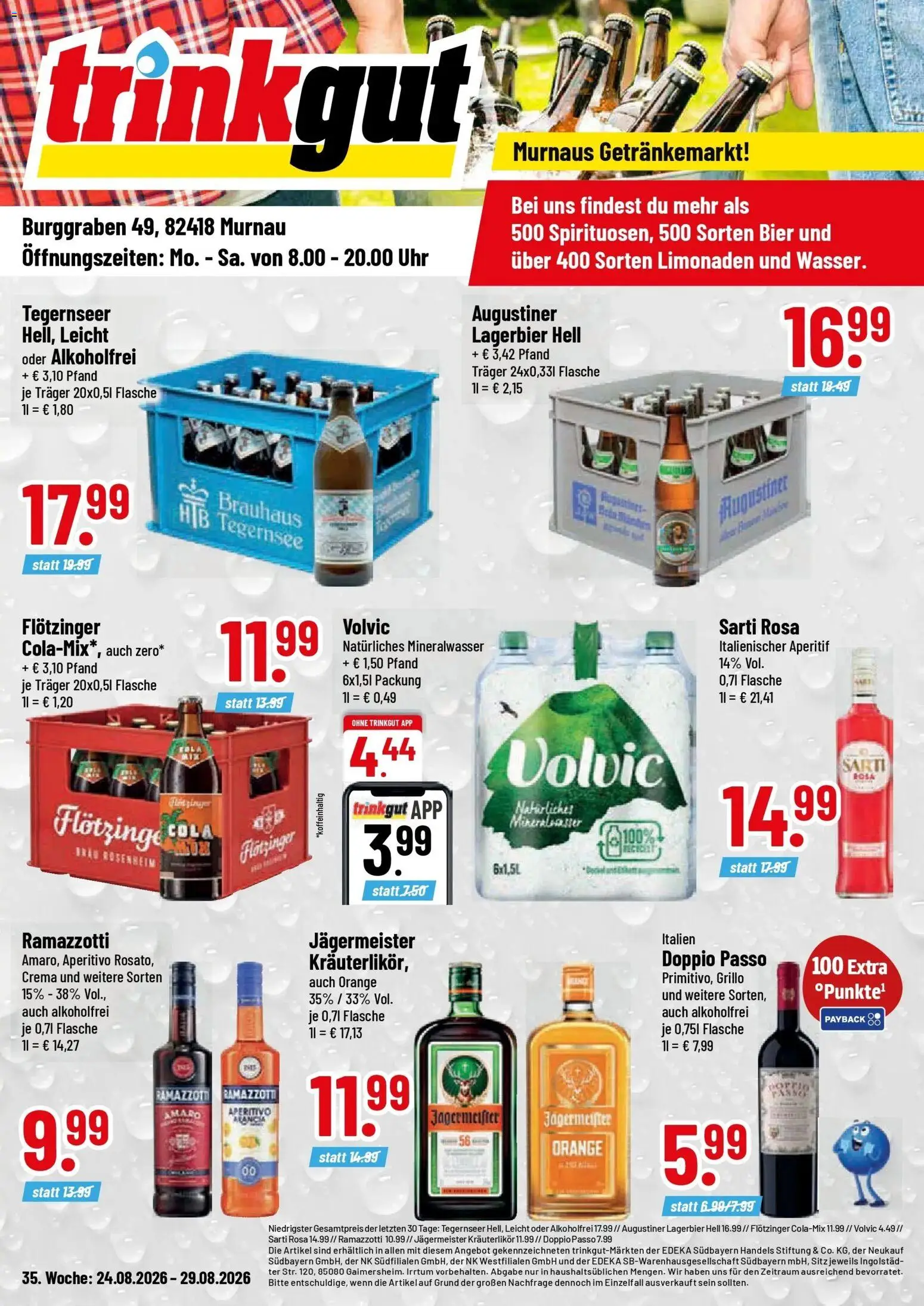 Vorschau von dem Prospekt des Geschäftes Trinkgut, gültig ab dem 24.08.2026