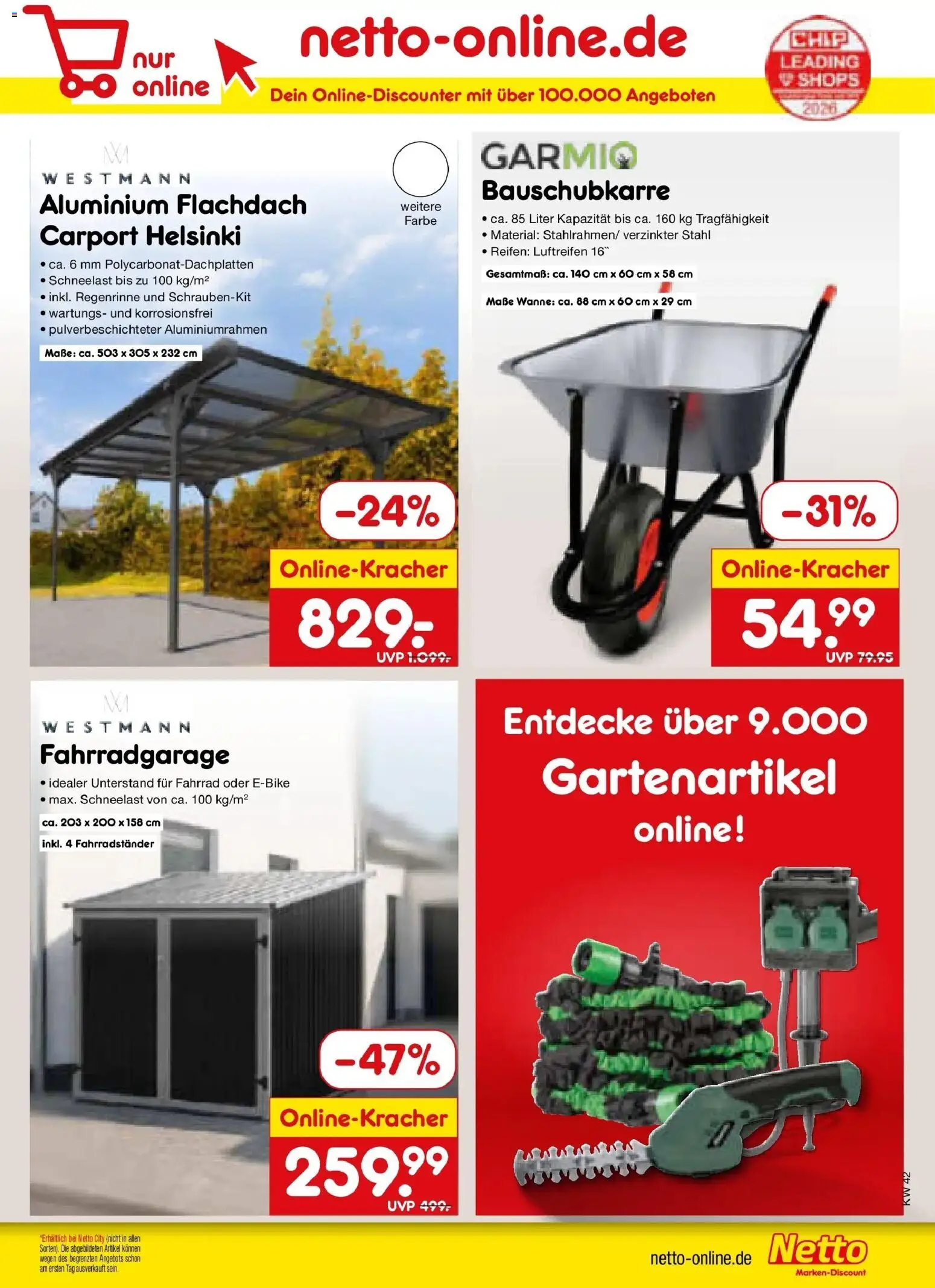 Vorschau von dem Prospekt des Geschäftes Netto Marken-Discount, gültig ab dem 12.10.2026