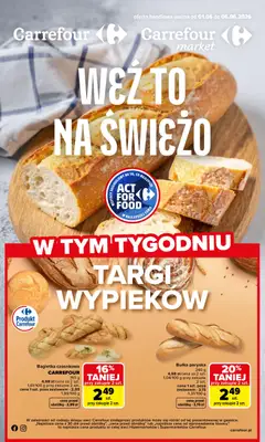Pogląd gazetki "Carrefour gazetka - Weź to na świeżo" ze sklepu Carrefour ważnej od 01.06.2026